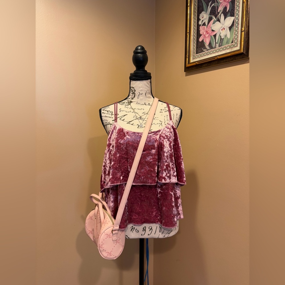 Romeo & Juliet Couture Velvet Top